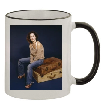 Lena Headey 11oz Colored Rim & Handle Mug