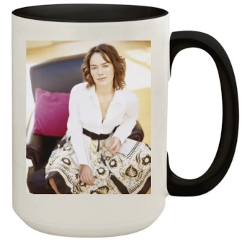 Lena Headey 15oz Colored Inner & Handle Mug