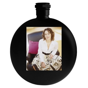 Lena Headey Round Flask