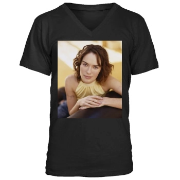 Lena Headey Men's V-Neck T-Shirt