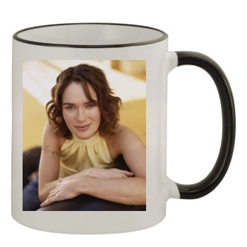 Lena Headey 11oz Colored Rim & Handle Mug