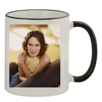 Lena Headey 11oz Colored Rim & Handle Mug