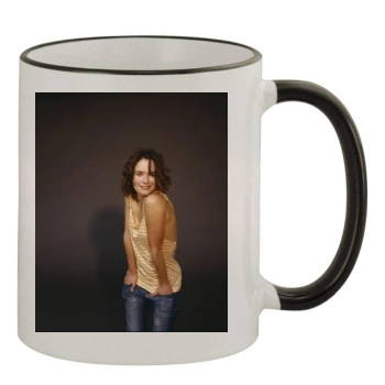 Lena Headey 11oz Colored Rim & Handle Mug