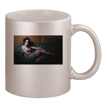 Lena Headey 11oz Metallic Silver Mug