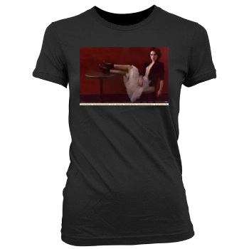 Lena Headey Women's Junior Cut Crewneck T-Shirt