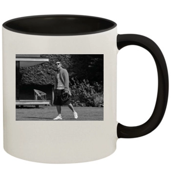 Luke Evans 11oz Colored Inner & Handle Mug