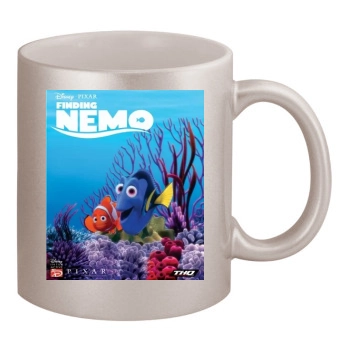 Finding Nemo (2003) 11oz Metallic Silver Mug