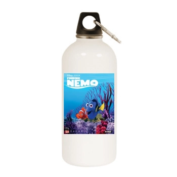 Finding Nemo (2003) White Water Bottle With Carabiner