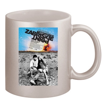 Zabriskie Point (1970) 11oz Metallic Silver Mug