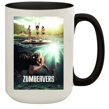Zombeavers (2013) 15oz Colored Inner & Handle Mug