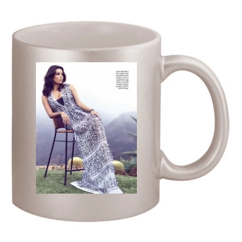 Eva Longoria 11oz Metallic Silver Mug