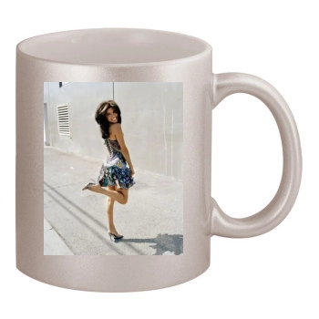 Eva Longoria 11oz Metallic Silver Mug