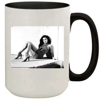 Eva Longoria 15oz Colored Inner & Handle Mug