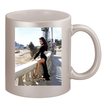 Eva Longoria 11oz Metallic Silver Mug