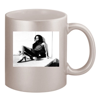 Eva Longoria 11oz Metallic Silver Mug