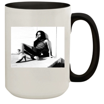 Eva Longoria 15oz Colored Inner & Handle Mug