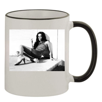 Eva Longoria 11oz Colored Rim & Handle Mug