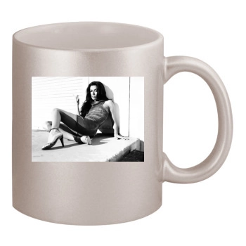 Eva Longoria 11oz Metallic Silver Mug