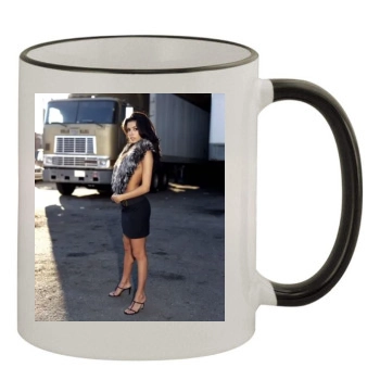 Eva Longoria 11oz Colored Rim & Handle Mug