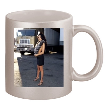 Eva Longoria 11oz Metallic Silver Mug