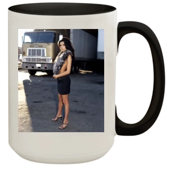 Eva Longoria 15oz Colored Inner & Handle Mug