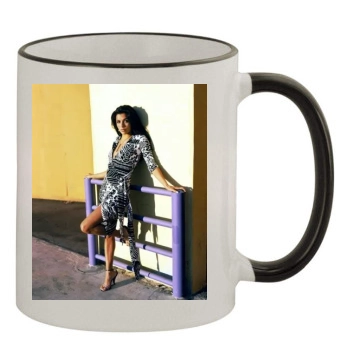 Eva Longoria 11oz Colored Rim & Handle Mug