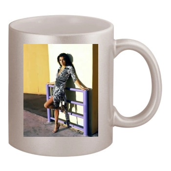 Eva Longoria 11oz Metallic Silver Mug