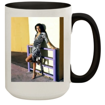 Eva Longoria 15oz Colored Inner & Handle Mug