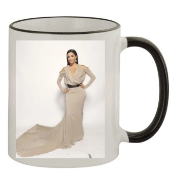 Eva Longoria 11oz Colored Rim & Handle Mug