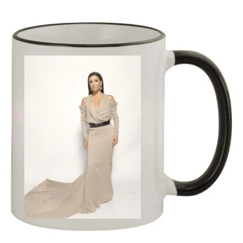 Eva Longoria 11oz Colored Rim & Handle Mug