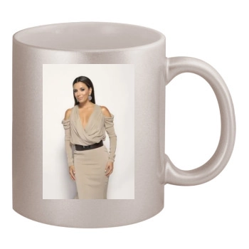 Eva Longoria 11oz Metallic Silver Mug