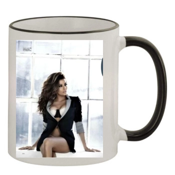 Eva Longoria 11oz Colored Rim & Handle Mug