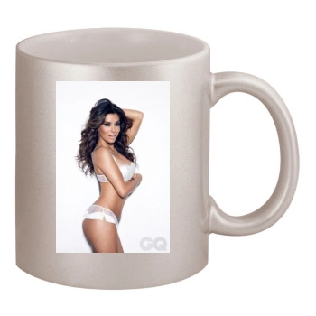 Eva Longoria 11oz Metallic Silver Mug