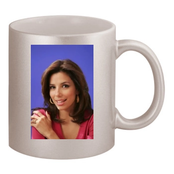 Eva Longoria 11oz Metallic Silver Mug