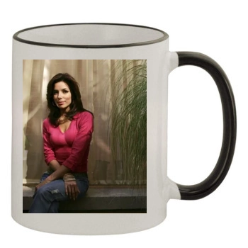 Eva Longoria 11oz Colored Rim & Handle Mug