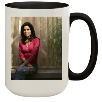 Eva Longoria 15oz Colored Inner & Handle Mug