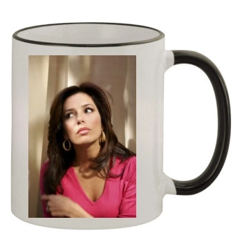 Eva Longoria 11oz Colored Rim & Handle Mug