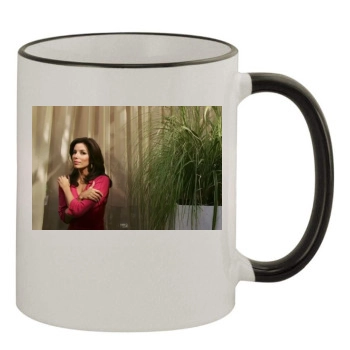 Eva Longoria 11oz Colored Rim & Handle Mug