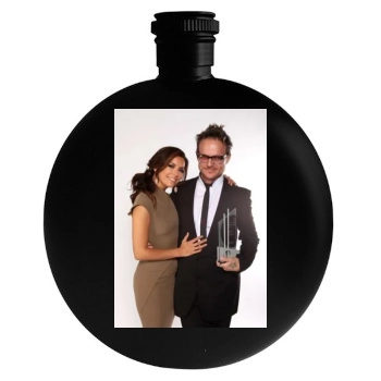 Eva Longoria Round Flask