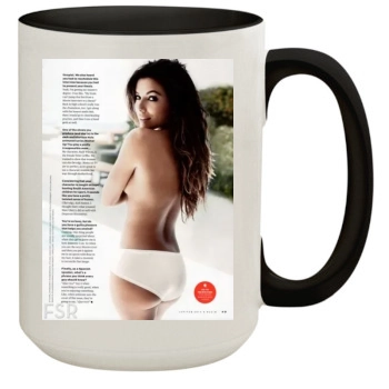 Eva Longoria 15oz Colored Inner & Handle Mug