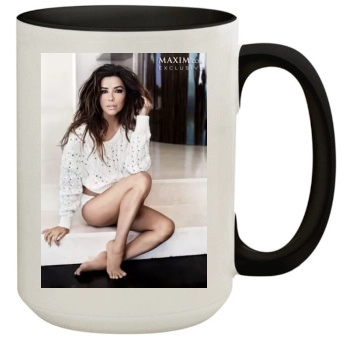 Eva Longoria 15oz Colored Inner & Handle Mug