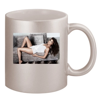 Eva Longoria 11oz Metallic Silver Mug