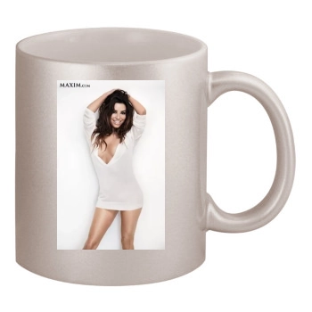 Eva Longoria 11oz Metallic Silver Mug