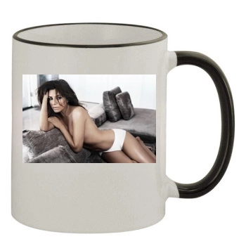 Eva Longoria 11oz Colored Rim & Handle Mug