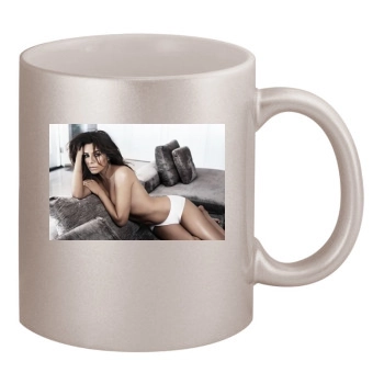 Eva Longoria 11oz Metallic Silver Mug