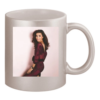 Eva Longoria 11oz Metallic Silver Mug