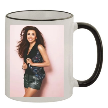 Eva Longoria 11oz Colored Rim & Handle Mug