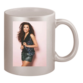 Eva Longoria 11oz Metallic Silver Mug