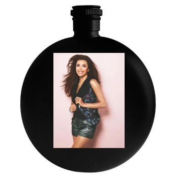 Eva Longoria Round Flask