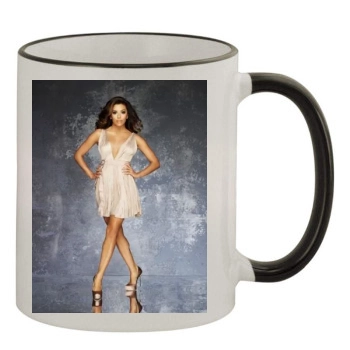 Eva Longoria 11oz Colored Rim & Handle Mug